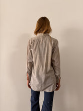 30s Grey Patterned Button Down