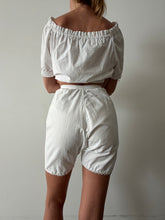 Antique Scallop Edge Cotton Shorts
