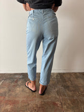 60s Light Blue Work Pants 27w