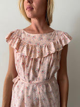 Pink Floral Rayon Dress