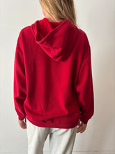 90s Big Cozy Red Hoodie Sweatshirt