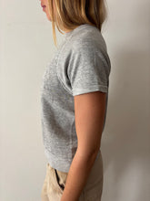 Heather Grey Short Sleeve Sweatshirt