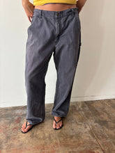 Faded Blue Carhartt Work Pants 35w