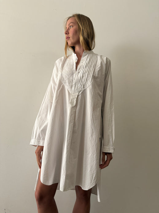 Antique European Summer Shirt Dress