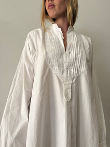 Antique European Summer Shirt Dress
