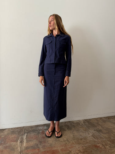 Margiela 6 Navy Two-Piece Suit