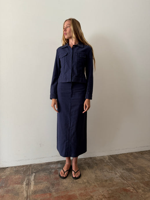 Margiela 6 Navy Two-Piece Suit