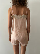 20s/30s Pink Silk Romper