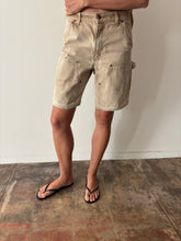 Tan Double Knee Carhartt Shorts 30w