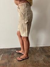 Tan Double Knee Carhartt Shorts 30w
