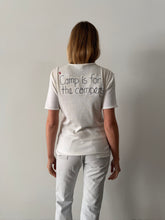 70s "Camp is for the Campers" Policy Embroidered Tee