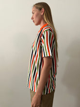 60s Vertical Striped Polo