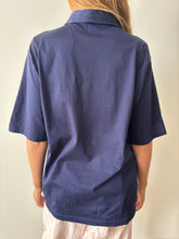 80s Navy Brooks Brothers Cotton Polo Shirt