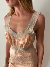 30s Pink Satin Slip Dress