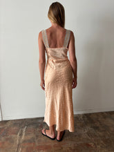 30s Pink Satin Slip Dress