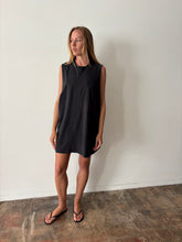 Giant Faded Black Pocket Tee Dress