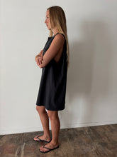 Giant Faded Black Pocket Tee Dress