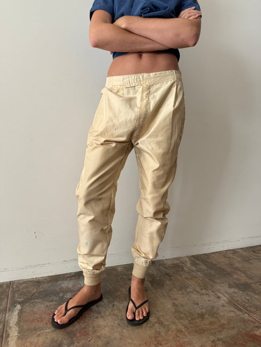 60s/70s Cream Racing Pants
