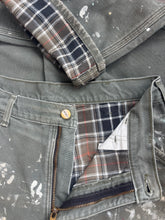 Flannel Lined Paint Covered Carhartt Work Pants 31w