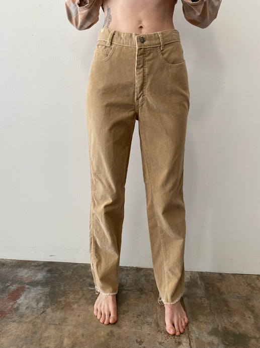 80s Calvin Klein Tan Corduroy Pants