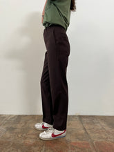50s/60s Brown Twill Work Pants