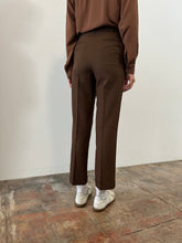 60s Brown Mens Dress Pants