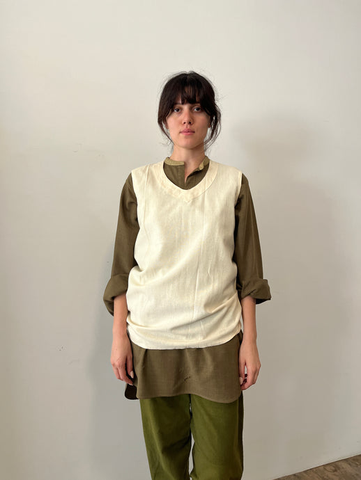 50s French Army Pull-Over Vest